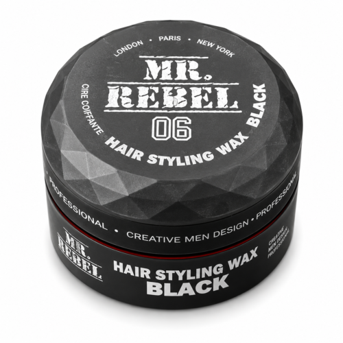 Mr. Rebel 06 Black Professional Hair Styling Wax